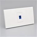 Bộ wall plate quang chuẩn SC 1 cổng ( Nhân + Mặt )