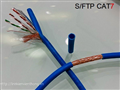 Cáp mạng SINO Cat7 S/FTP (305M) 23AWG màu xanh cuộn 305m