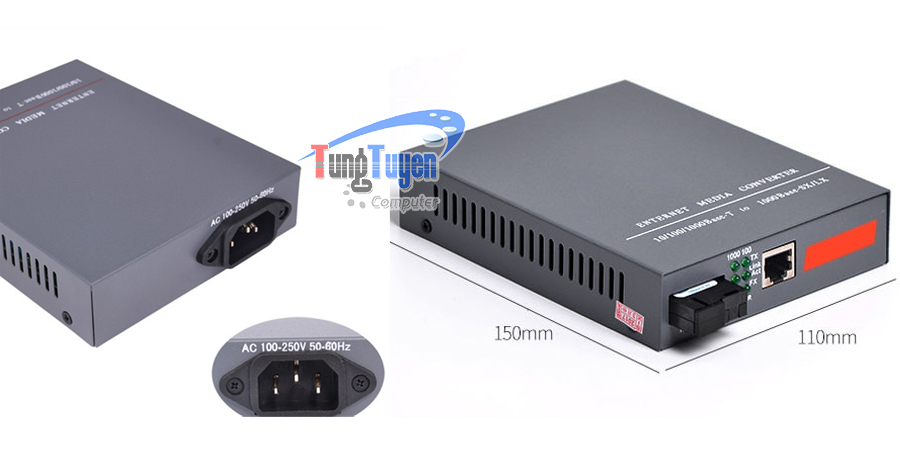 Bộ chuyển đổi quang điện 1 sợi Netlink HTB-4100AB