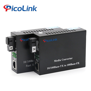 Bộ chuyển đổi converter quang điện PicoLink 1 sợi 10/100/1000M, P/N: PL-GS-01A/B