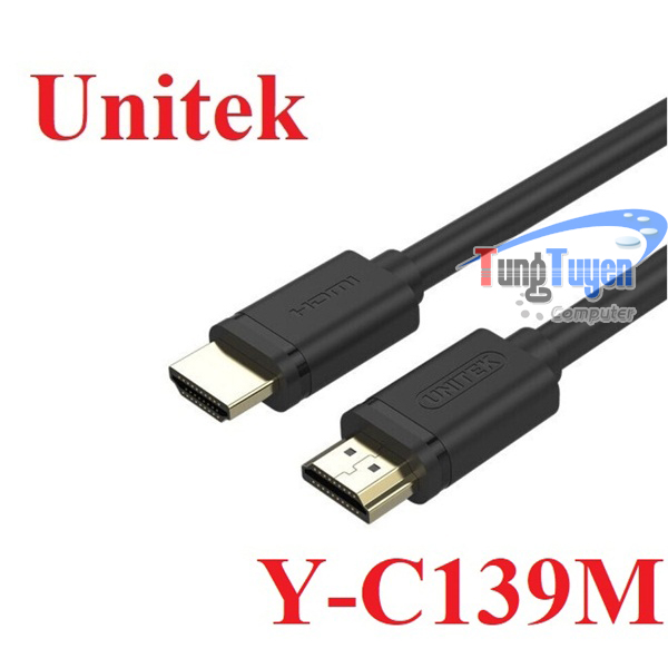 Cáp HDMI Unitek 3.0m - Y-C139m - Hàng chính hãng