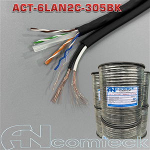 Cáp mạng liền nguồn Cat6 UTP + 2C lõi đồng liền nguồn ANCOMTECK