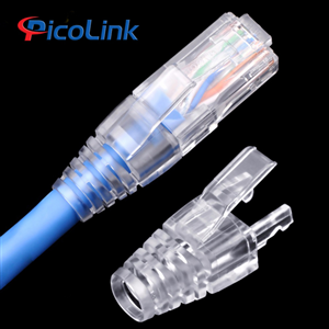 Đầu chụp hạt mạng Cat6, Crystan Clear Chính hãng Picolink