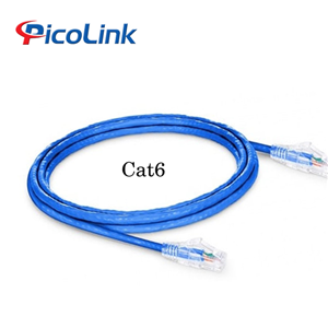 Dây nhảy Patch cord Cat6 UTP, PL, BLUE, 1.5M chính hãng PicoLink