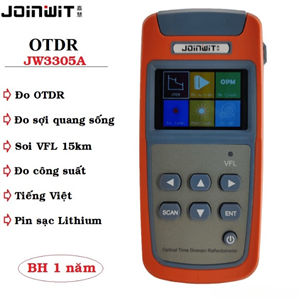 Máy đo điểm đứt OTDR JointWit Tiếng Việt JW3305A - Đo sợi quang sống APC
