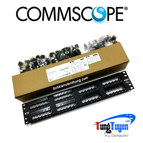 Patch panel COMMSCOPE 48 port CAT6 | PN: 1375015-2