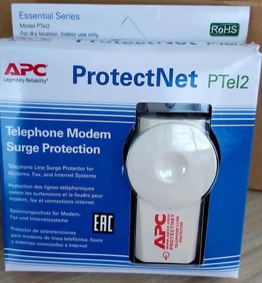 Thiết bị chống sét cho đường thoại, modem, máy fax Module APC PTEL2 Chính hãng