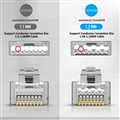 Hạt mạng Cat6A FTP Xuyên thấu, PicoLink PL-XT19166AS