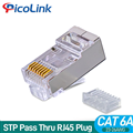 Hạt Mạng Cat6A STP chống nhiễu 2 mảnh, Picolink PL-S19306-2M