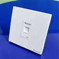 Mặt hình vuông 1 cổng, Mặt Wallplate 1 cổng Picolink PL-M191-01V