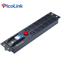 Thanh nguồn 12 Ổ cắm C13 Có Atomat, Picolink PL-PDU12MBC13