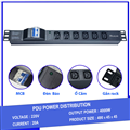 Thanh Nguồn 6 Ổ cắm chuẩn C13, Có Atomat, Picolink PL-PDU6MBC13