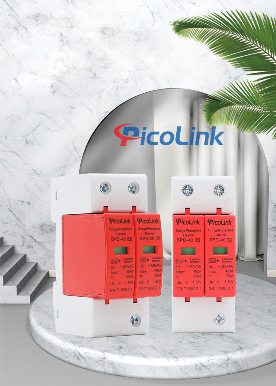Chống sét lan truyền AC 2P, 40Ka, Picolink PL-CS2P-40