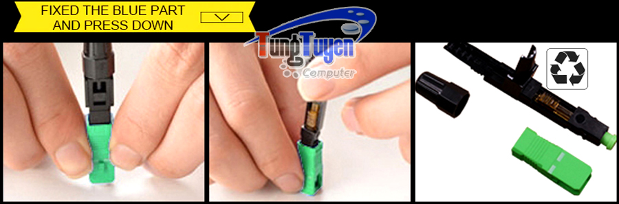 Đầu nối quang nhanh - Fast Connector SC / APC