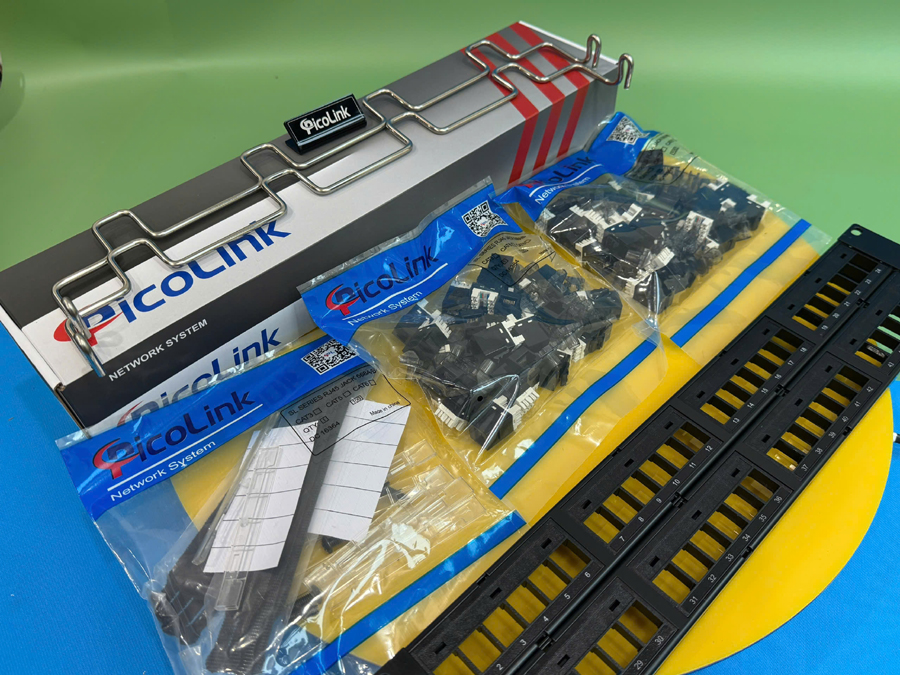 Patch Panel PicoLink CAT5 48 Port Chính Hãng P/N: PL-S2U48R -C5