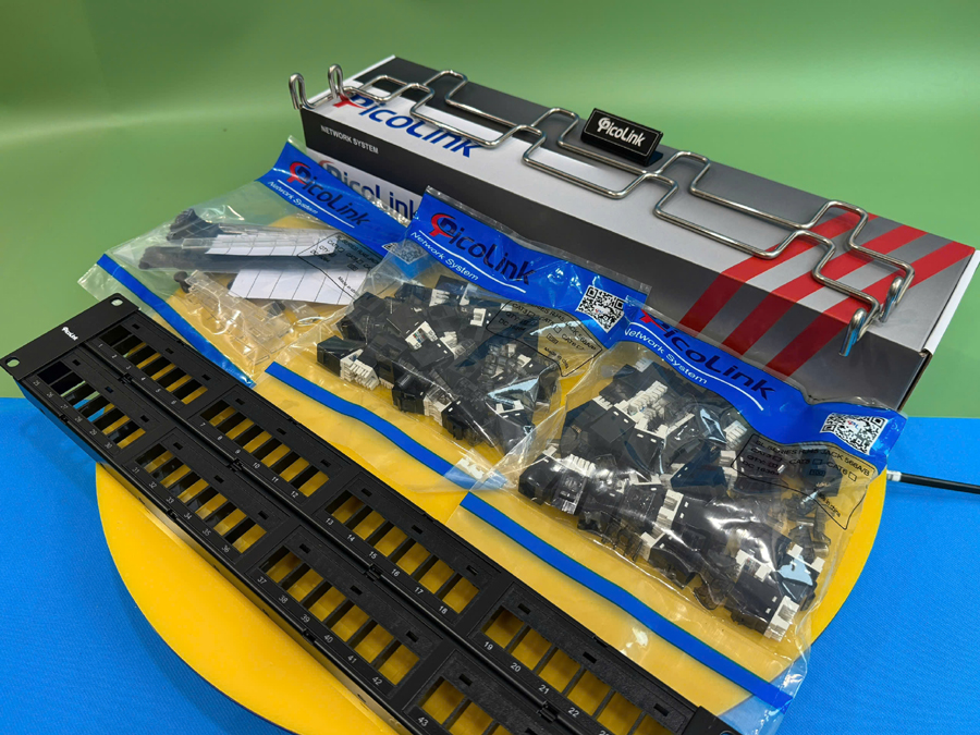 Patch Panel PicoLink CAT5 48 Port Chính Hãng P/N: PL-S2U48R -C5