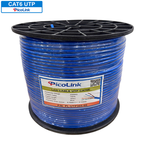 Dây mạng, cáp mạng Cat6E UTP PicoLink PL-UTP305-6E-BLUE