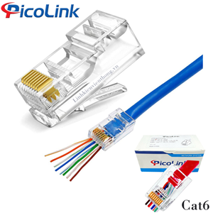 Hạt mạng Cat 6 Xuyên thấu RJ45 PicoLink PL-XT19166