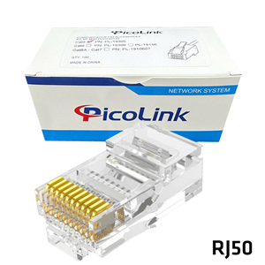 Hạt Mạng Đầu Bấm Mạng RJ50 10 Pin P/N:PL191RJ50 Chính hãng PicoLink