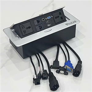 Hộp điện mang, HDMI, VGA âm bàn PicoLink PLD02