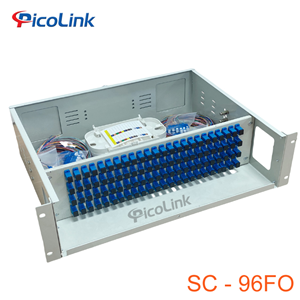 Hộp phối quang 96FO Picolink PL-96SFO-SC, ODF SC/UPC lắp tủ rack 19