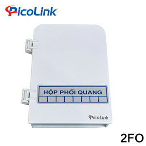 Hộp phối quang ODF 2FO PicoLink trong nhà,đầy đủ phụ kiện