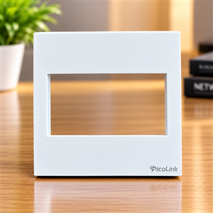 Mặt hình vuông 3 cổng, Mặt Wallplate 3 cổng Picolink PL-M191-03V