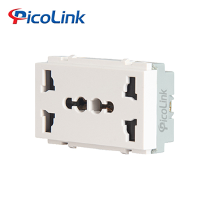 Nhân điện âm sàn 3 chấu đôi Picolink, PL-AS-23