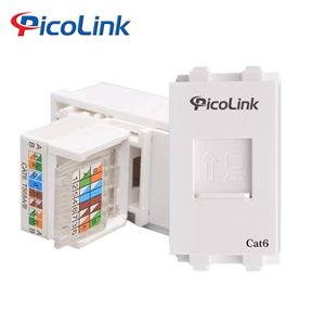 Nhân Mạng RJ45, Modul Rack Cat6 chính hãng PicoLink PN: PL-19166-KT