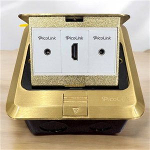 ổ cắm đế âm sàn 1 ổ HDMI và 2 Audio Picolink PL-HA102