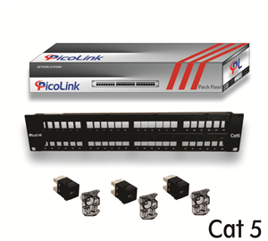 Patch Panel PicoLink CAT5 48 Port Chính Hãng P/N: PL-S2U48R -C5