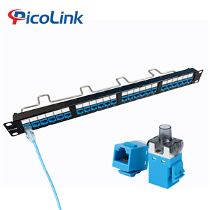 Patch Panel PicoLink CAT6 24 Port Chính Hãng P/N: PL-S1U24X -C6