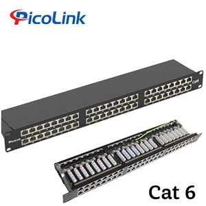 Patch Panel PicoLink CAT6 48 Port Chính Hãng P/N: PL-S2U48 -C6