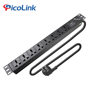 Thanh nguồn PDU chống sét Đa năng 8 ổ cắm Picolink PL-PDU-CS8