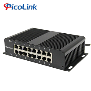 Thiết bị chống sét mạng lan 8 Port, PL-8P-1000POE