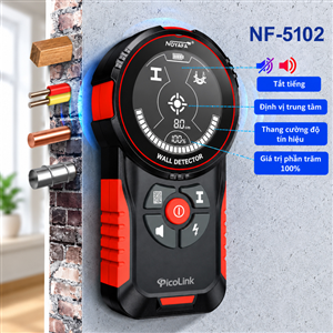 Thiết bị dò dây kim loại và gỗ trong tường Noyafa NF-5102